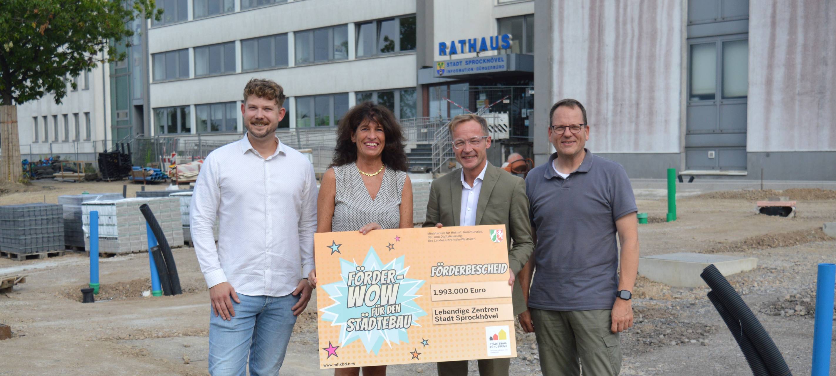 2 Millionen für Sprockhövel: Mittelstraße wird umgestaltet