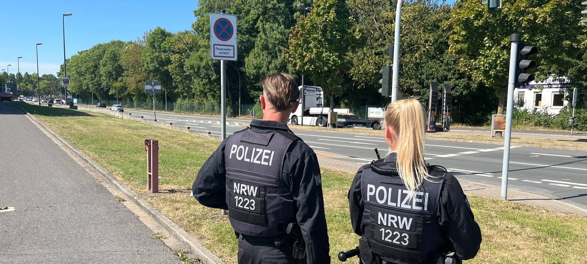 Kontrollaktion der Polizei Bochum