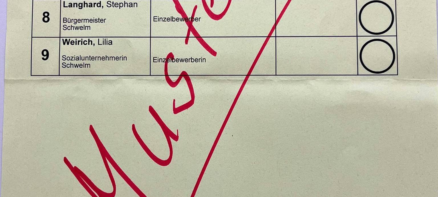 Wahl-Panne in Schwelm: Fehler wieder korrigiert
