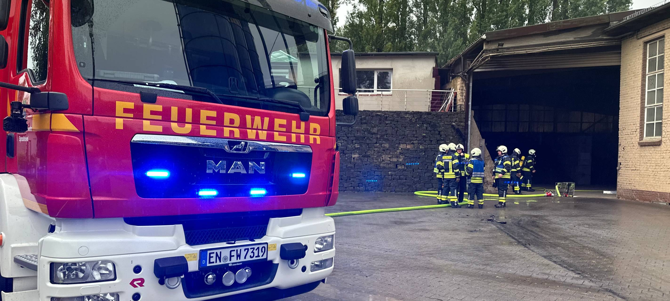Großbrand in Haßlinghausen verhindert