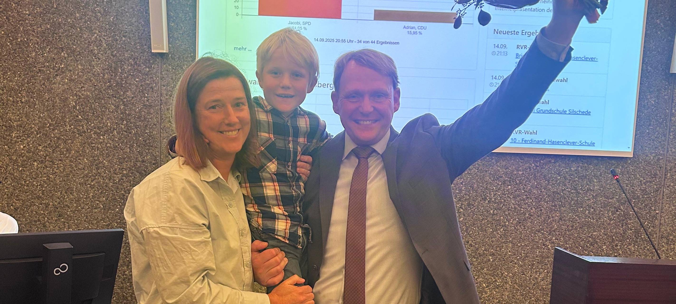 Gevelsberg ist rot! SPD-Siegeszug für Jacobi