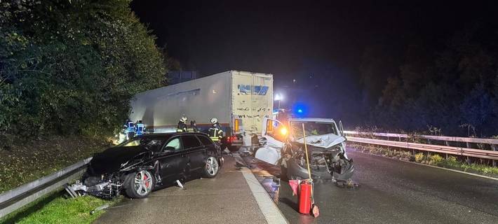 Sprockhövel: A43 bis morgen Vormittag gesperrt.