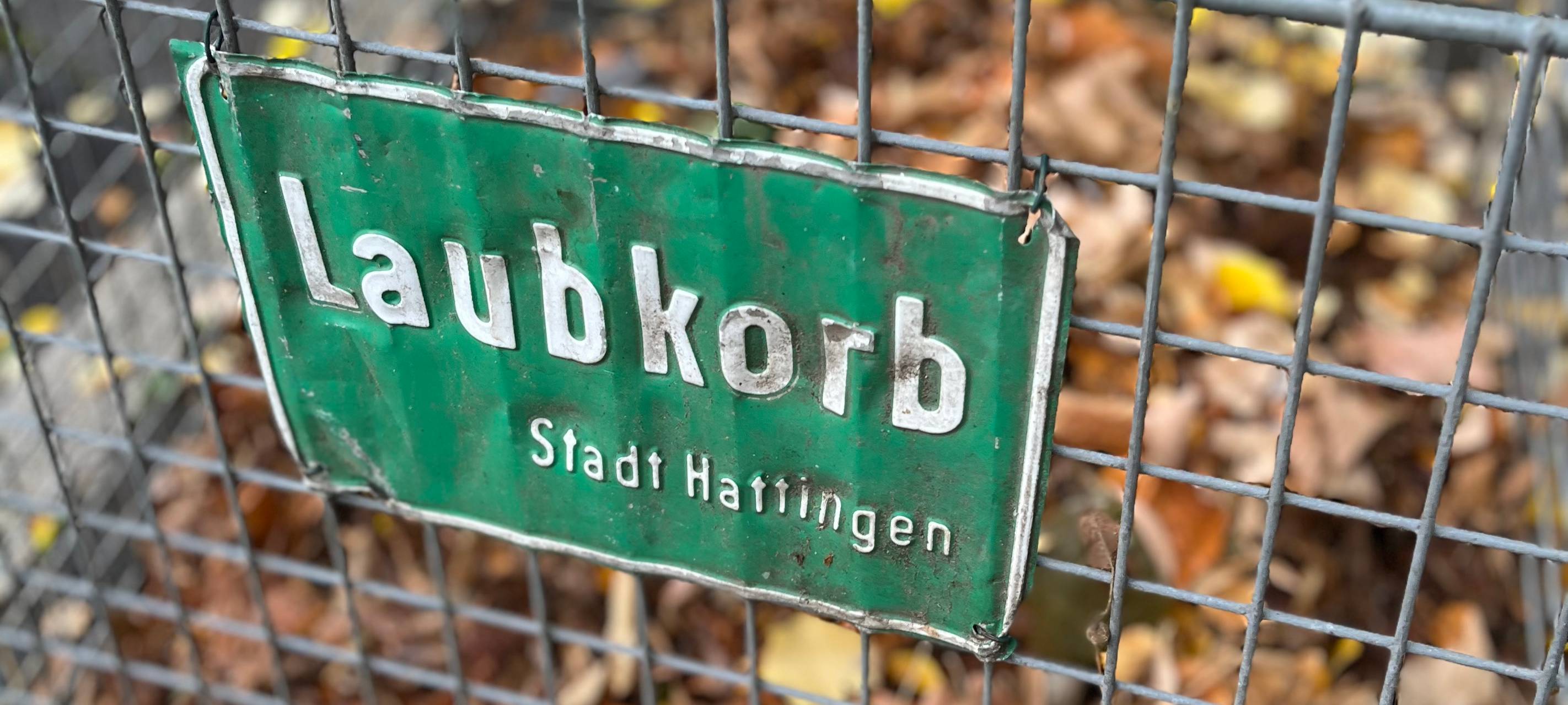 Laubabholung in Hattingen