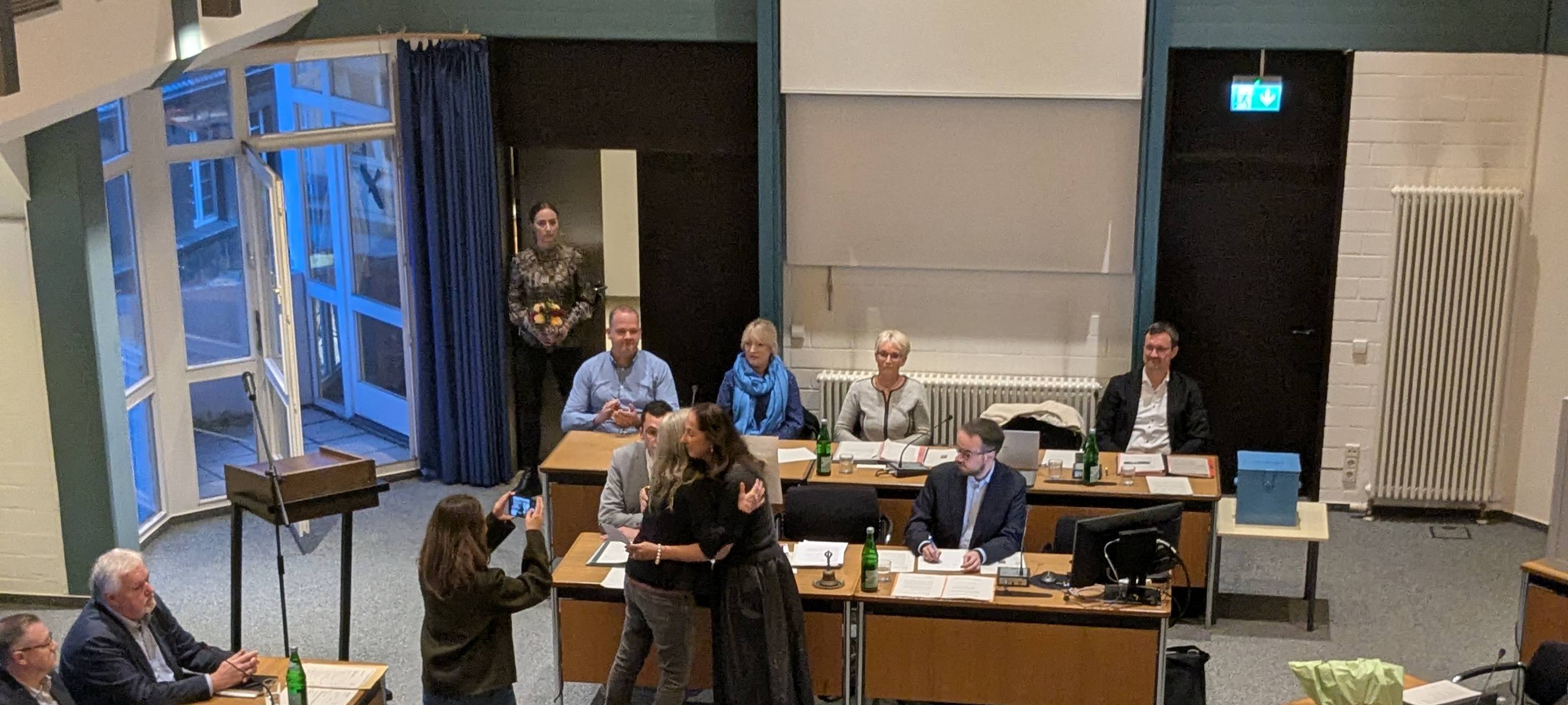 Nach Messer-Angriff: Amtseinführung von Iris Stalzer