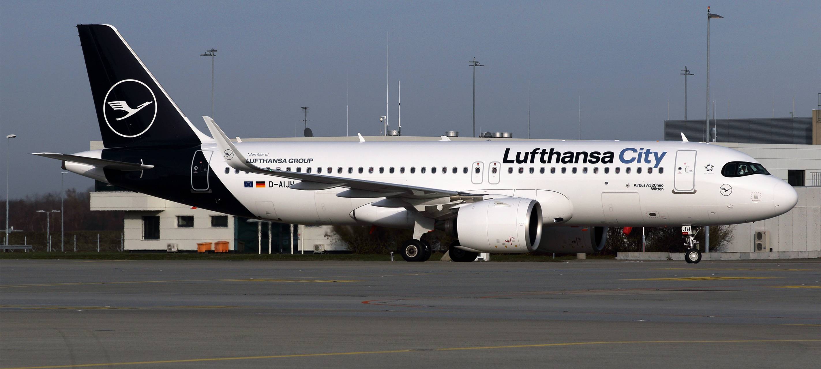 Neues Flugzeug mit dem Namen Witten