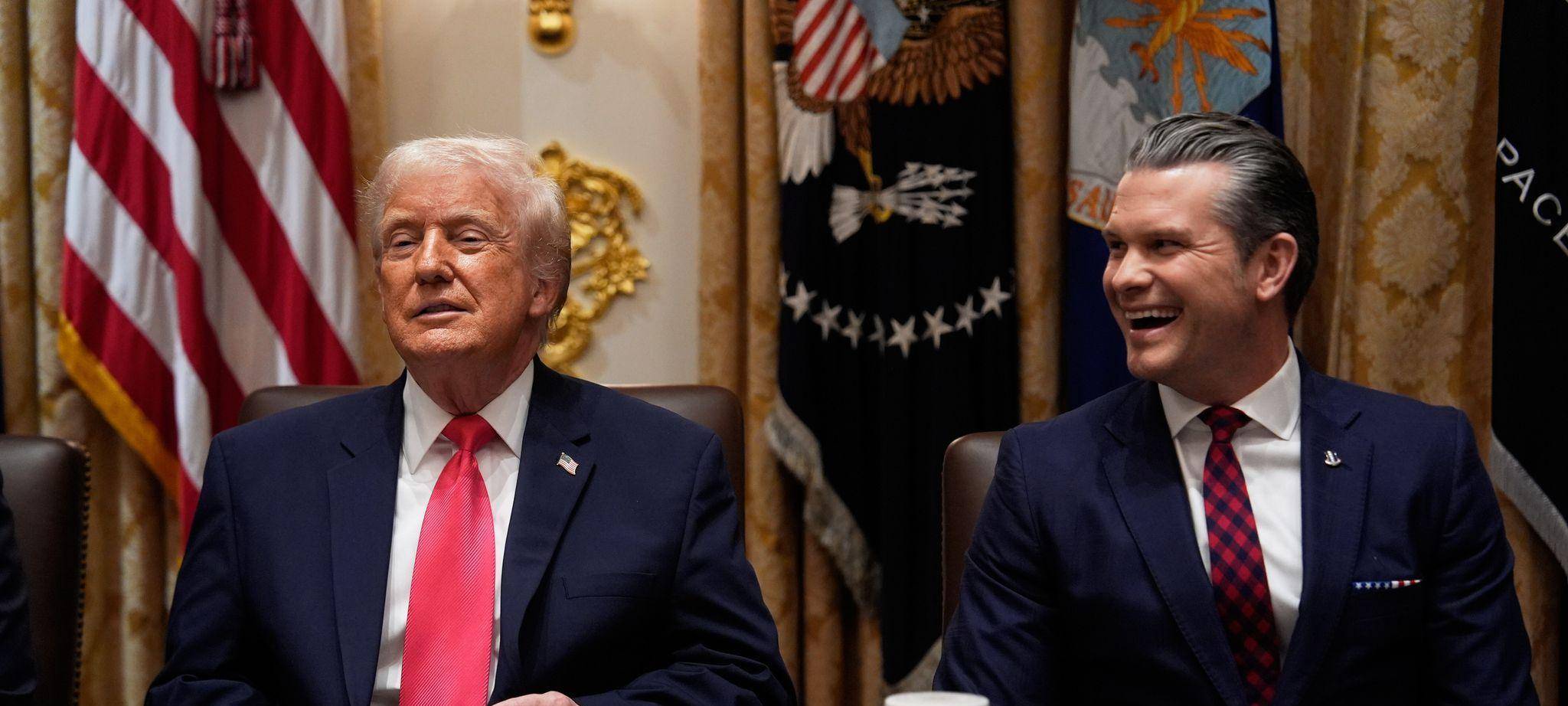 Kabinettssitzung im Weißen Haus