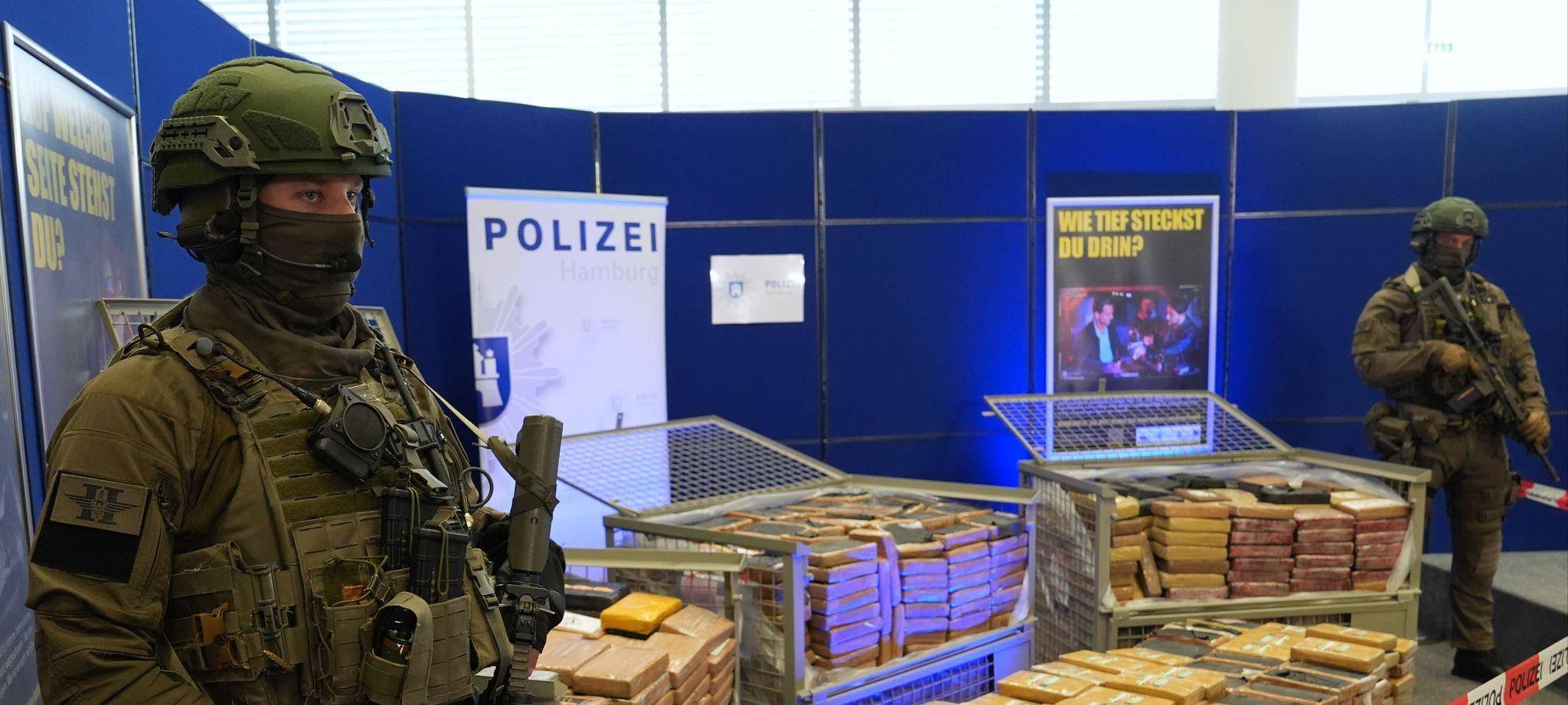 Mehr als zwei Tonnen Kokain sichergestellt