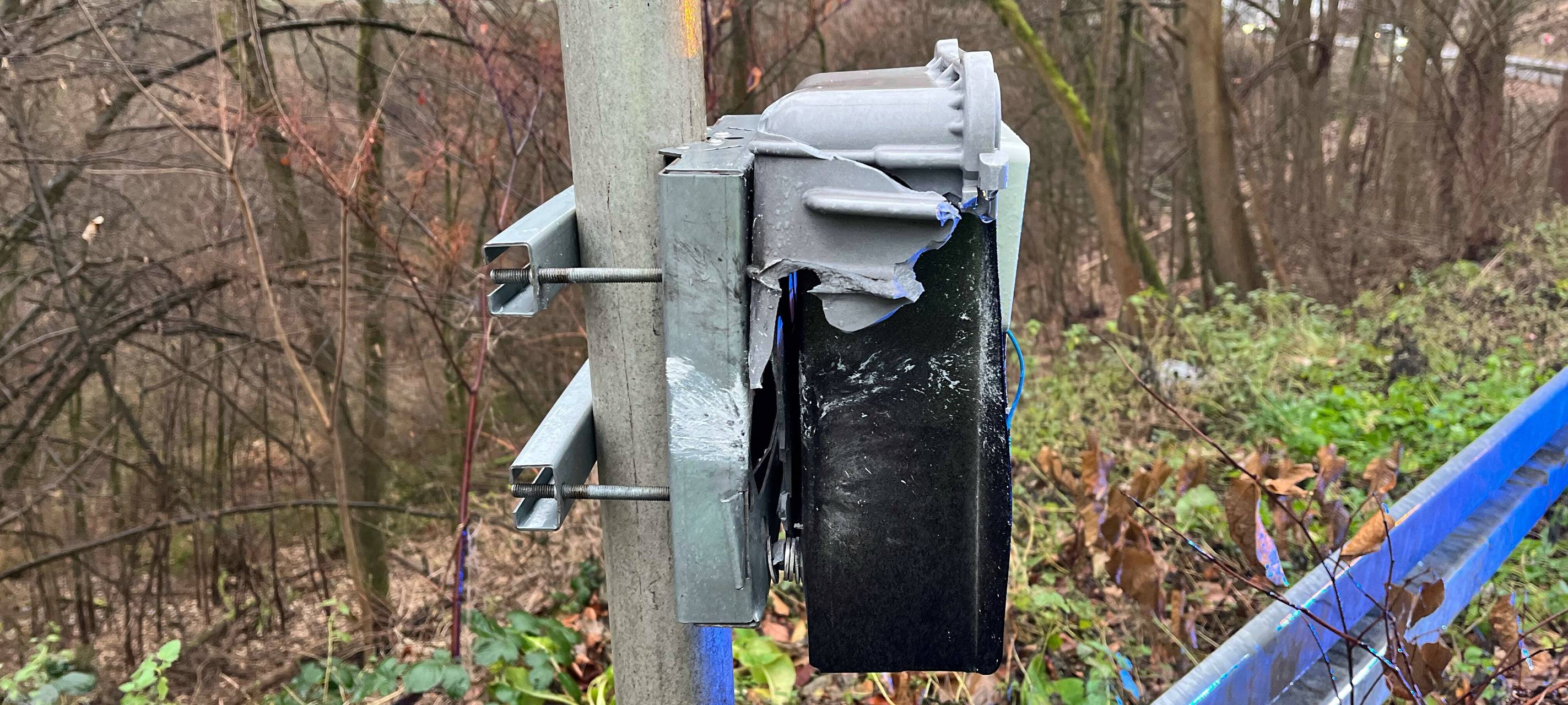 Hattingen: Verkehrszählgerät offenbar Opfer von social media
