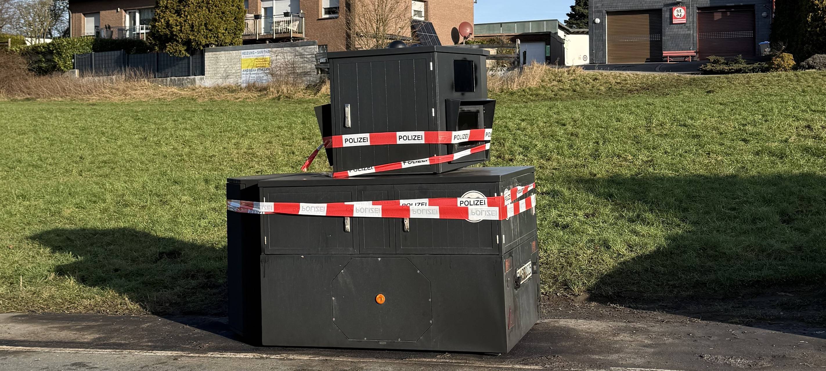 Blitzer in Ennepetal angezündet