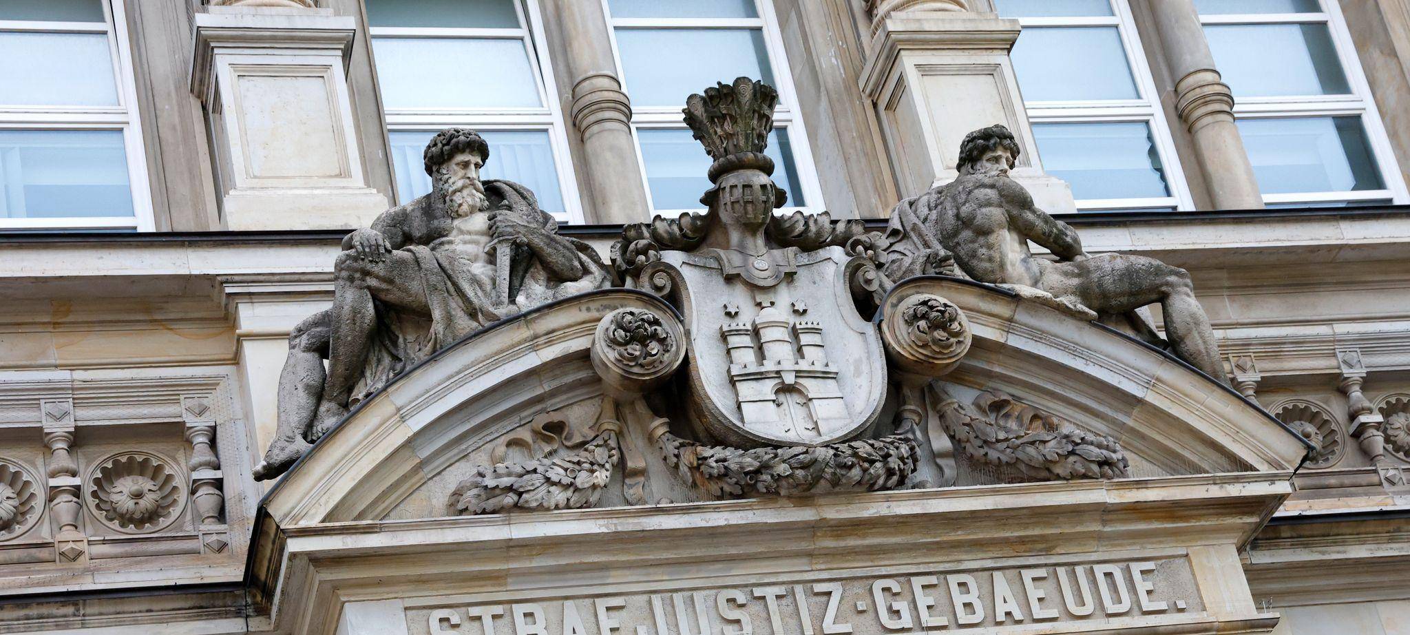 Strafjustizgebäude in Hamburg