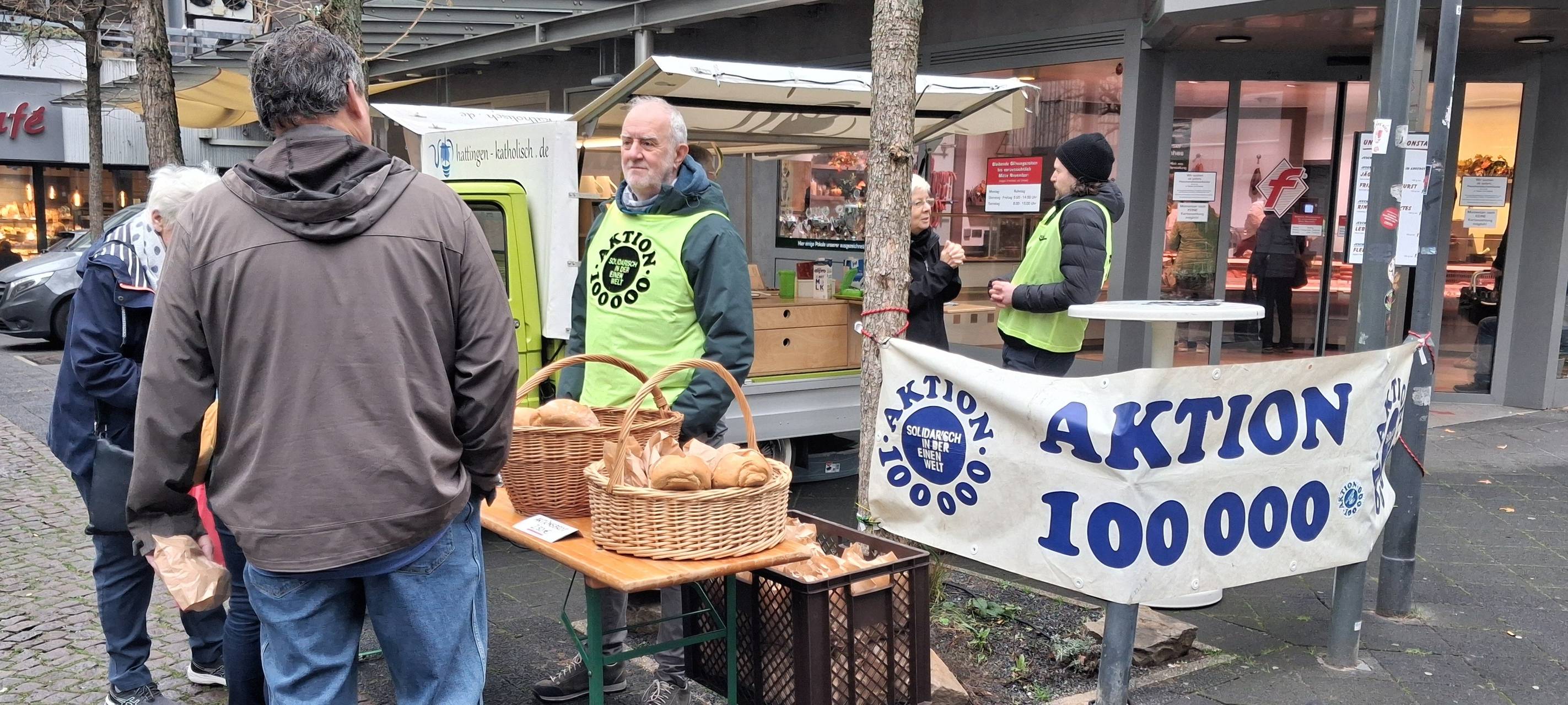 Erfolgreiche Spendenaktion in Hattingen