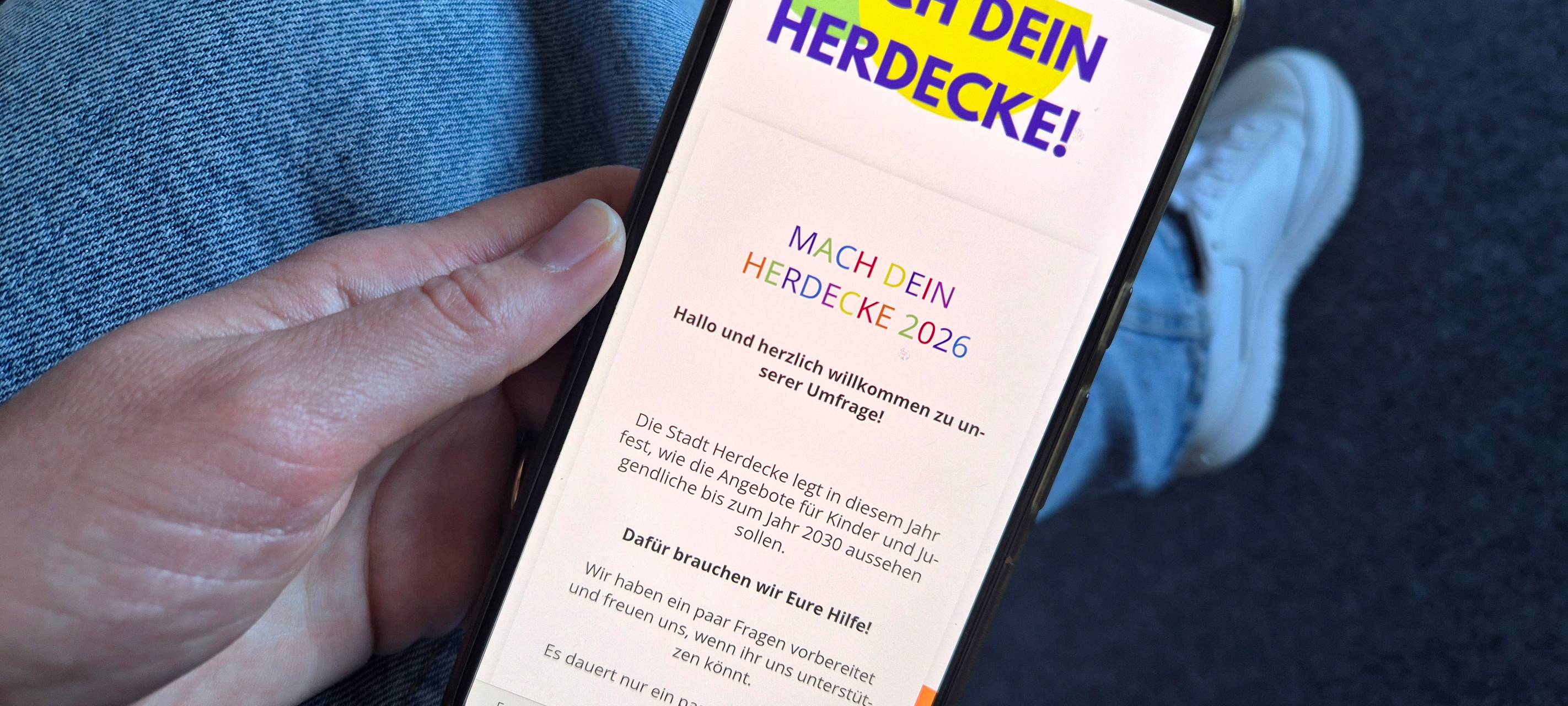 Herdecke: Online-Umfrage für Kinder und Jugendliche