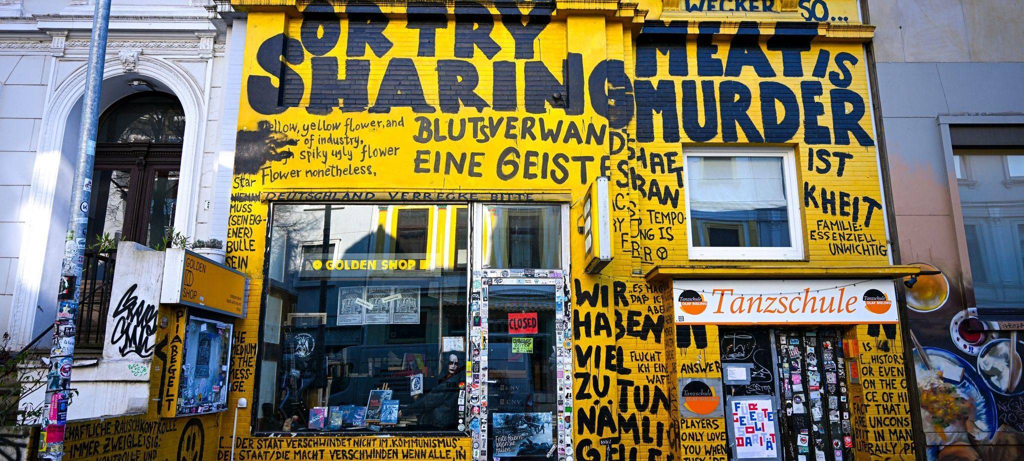 Buchhandlung "Golden Shop" in Bremen