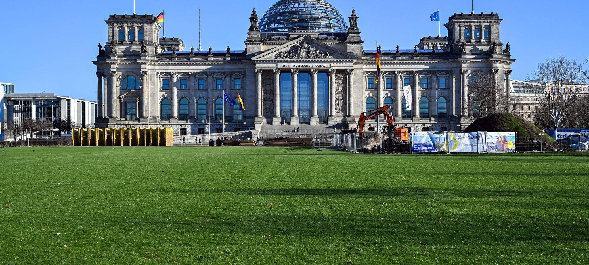 Stadtansicht Berlin - Reichstag