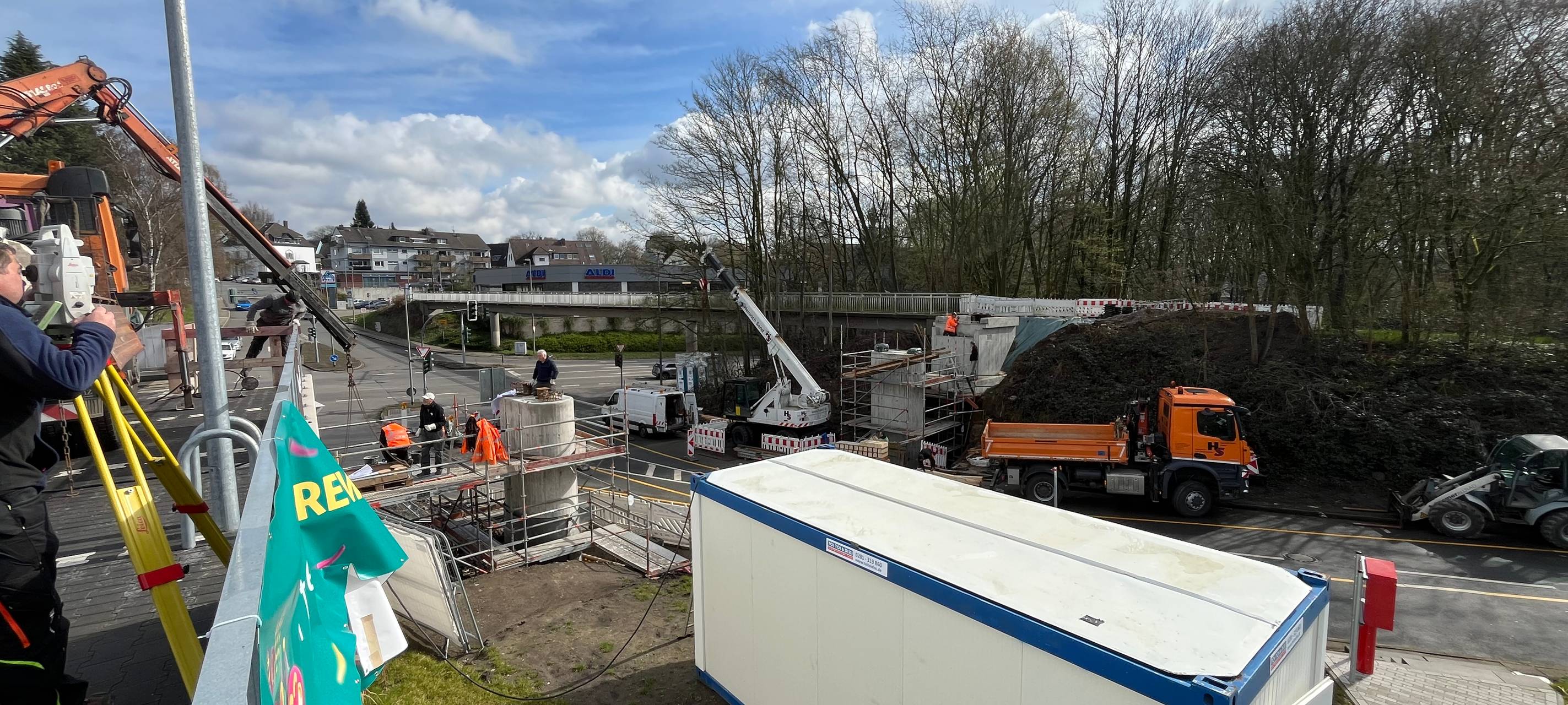 Verkehrsbehinderungen in Hattingen Winz-Baak