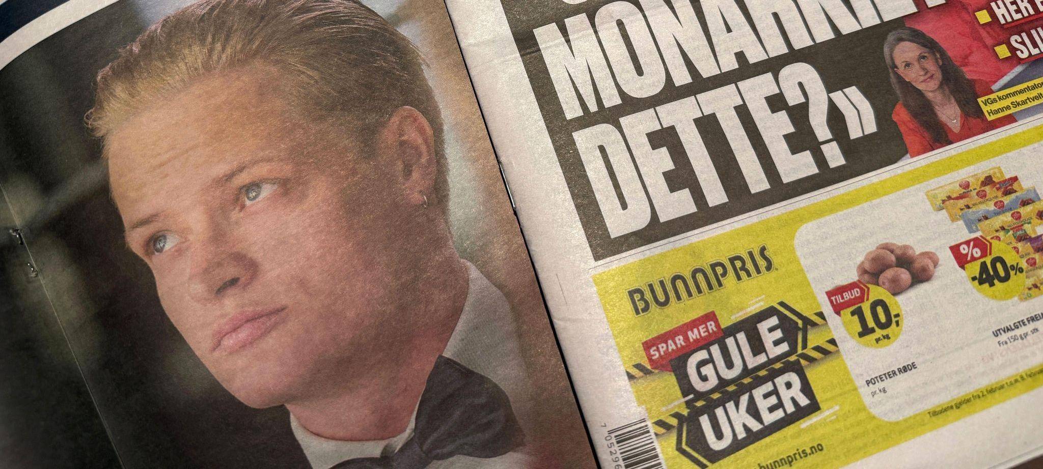 Norwegische Zeitungen berichten über die Königsfamilie