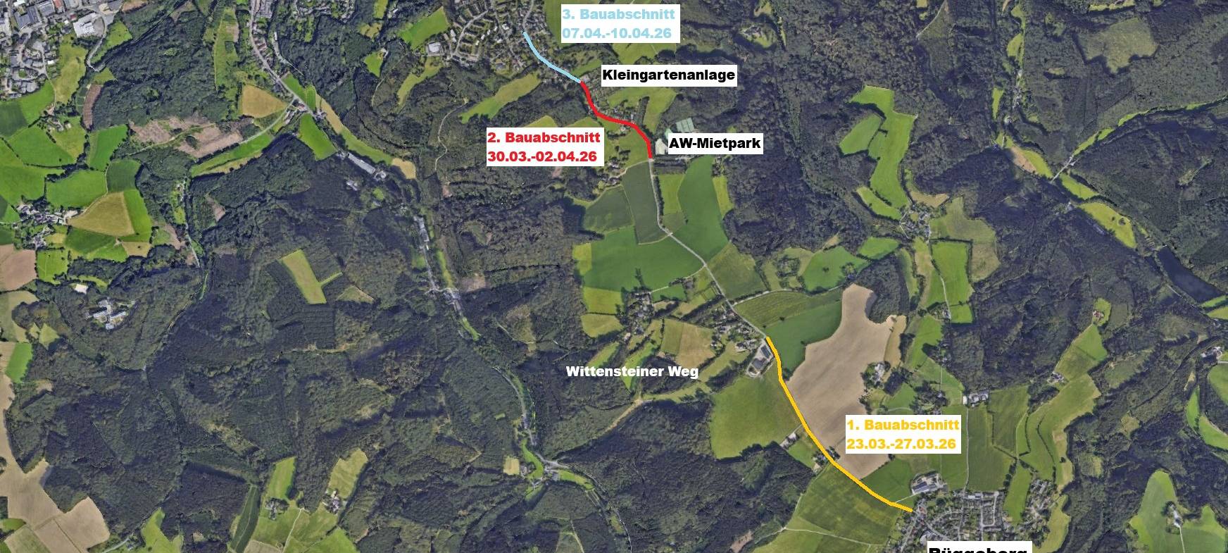 Ennepetal: Rüggeberger Straße wird saniert