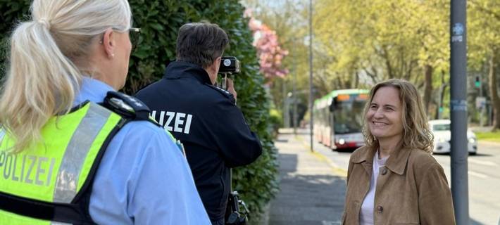 Besuch der Polizeipräsidentin