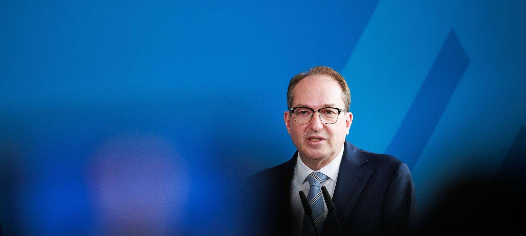 Bundesinnenminister Alexander Dobrindt