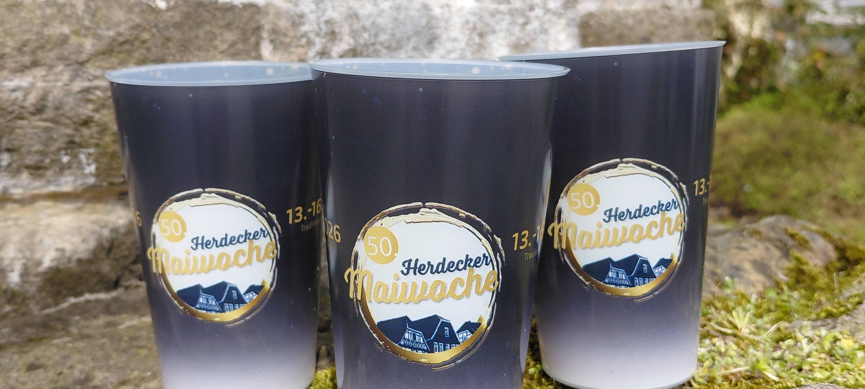 Herdecke: Jubiläumsbecher zur Maiwoche
