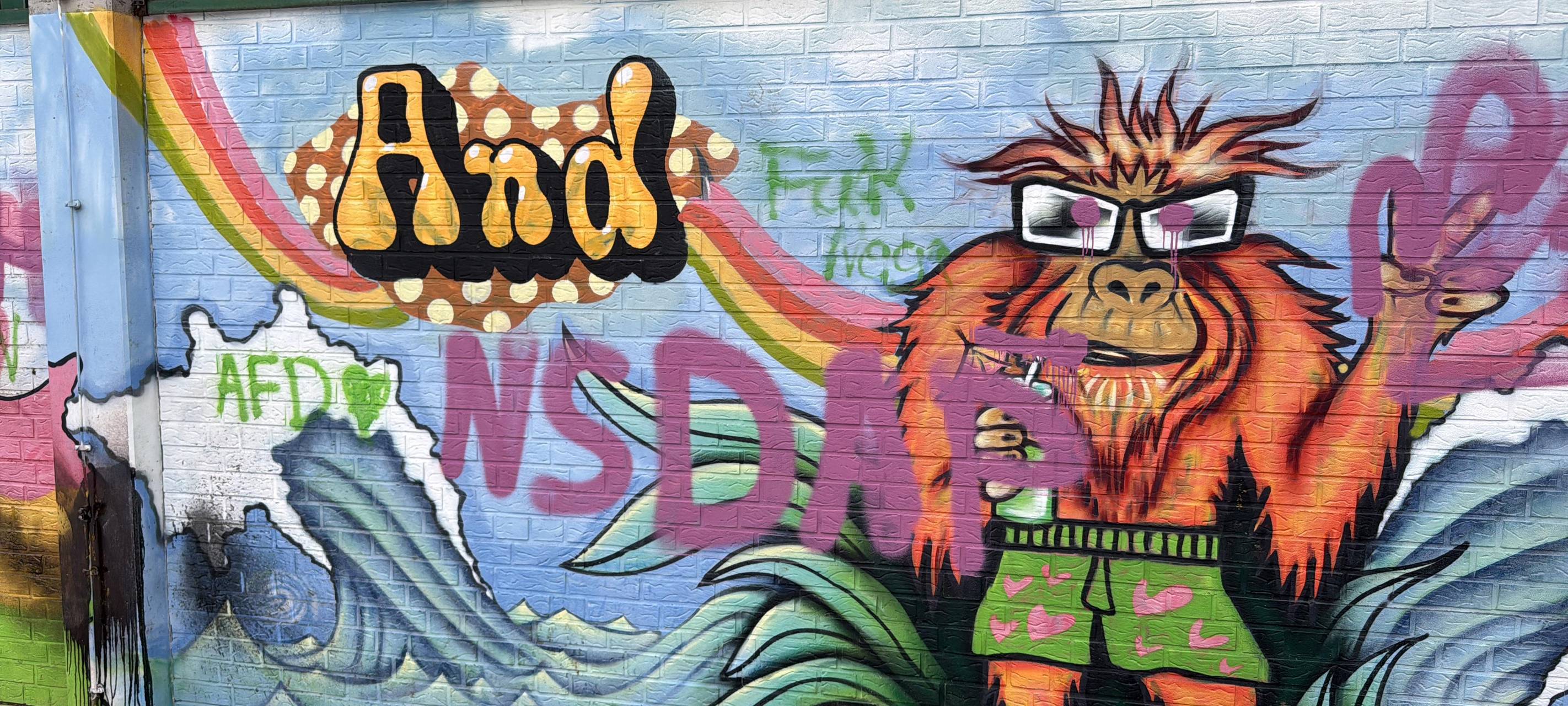 Stockumer Graffiti beschmiert