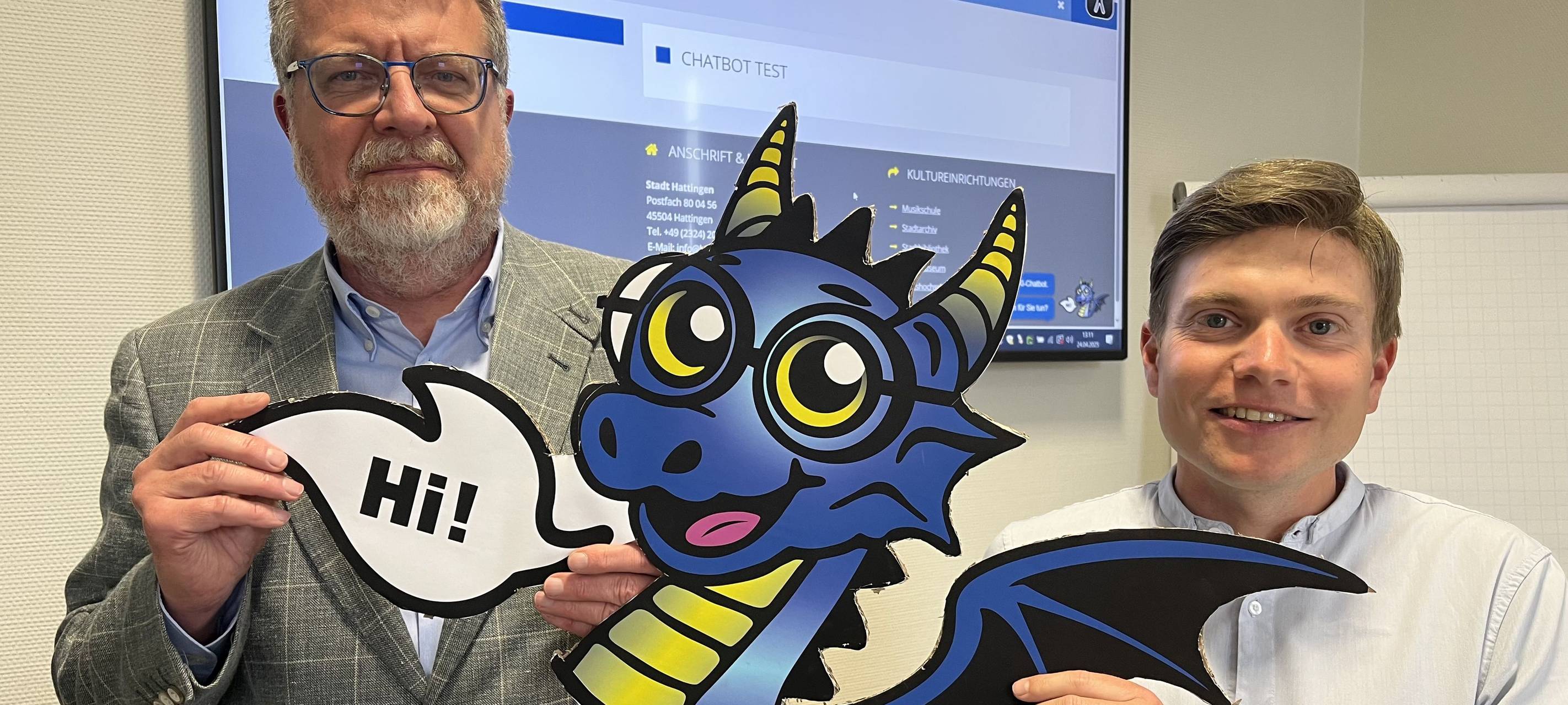 Hattingen: Chatbot der Stadt hat sich bewährt