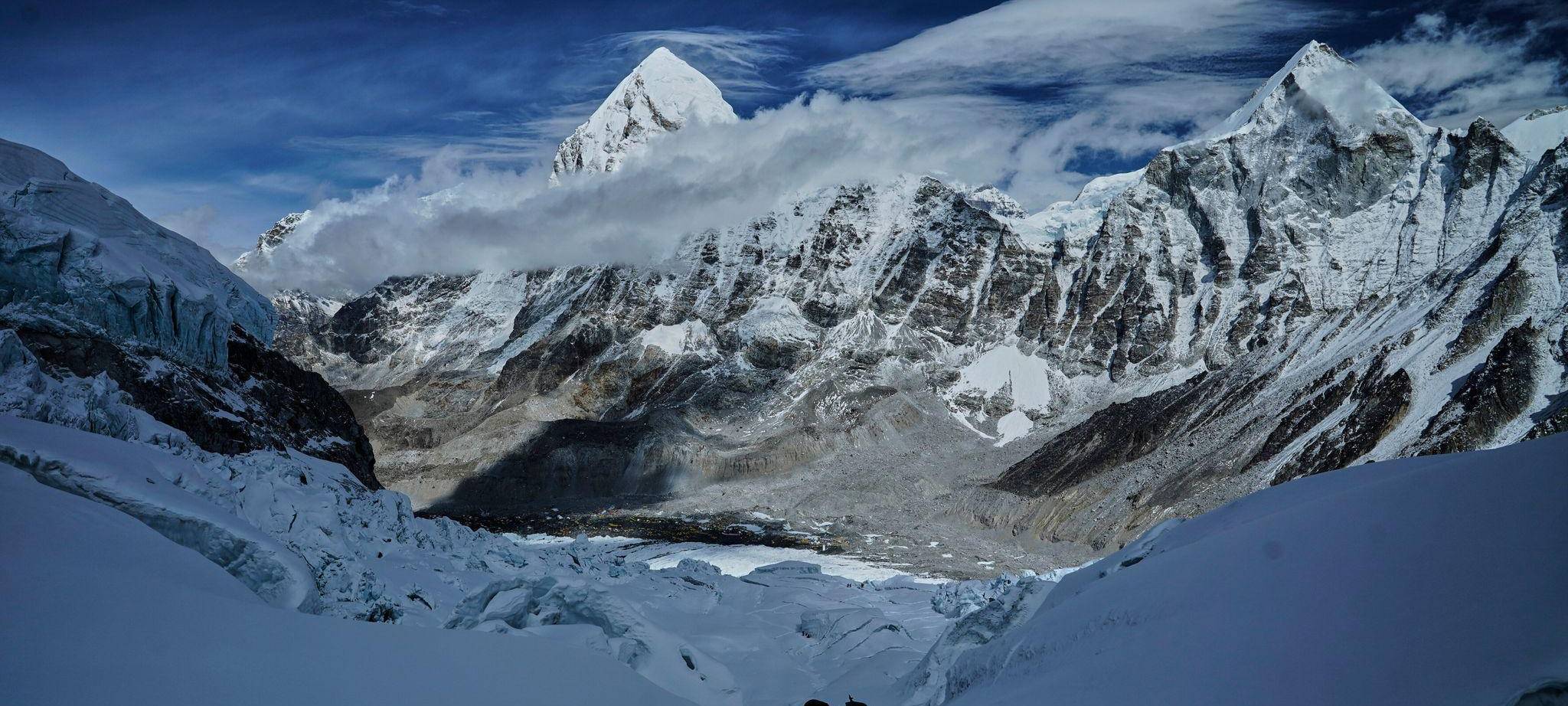Route auf den Mount Everest blockiert