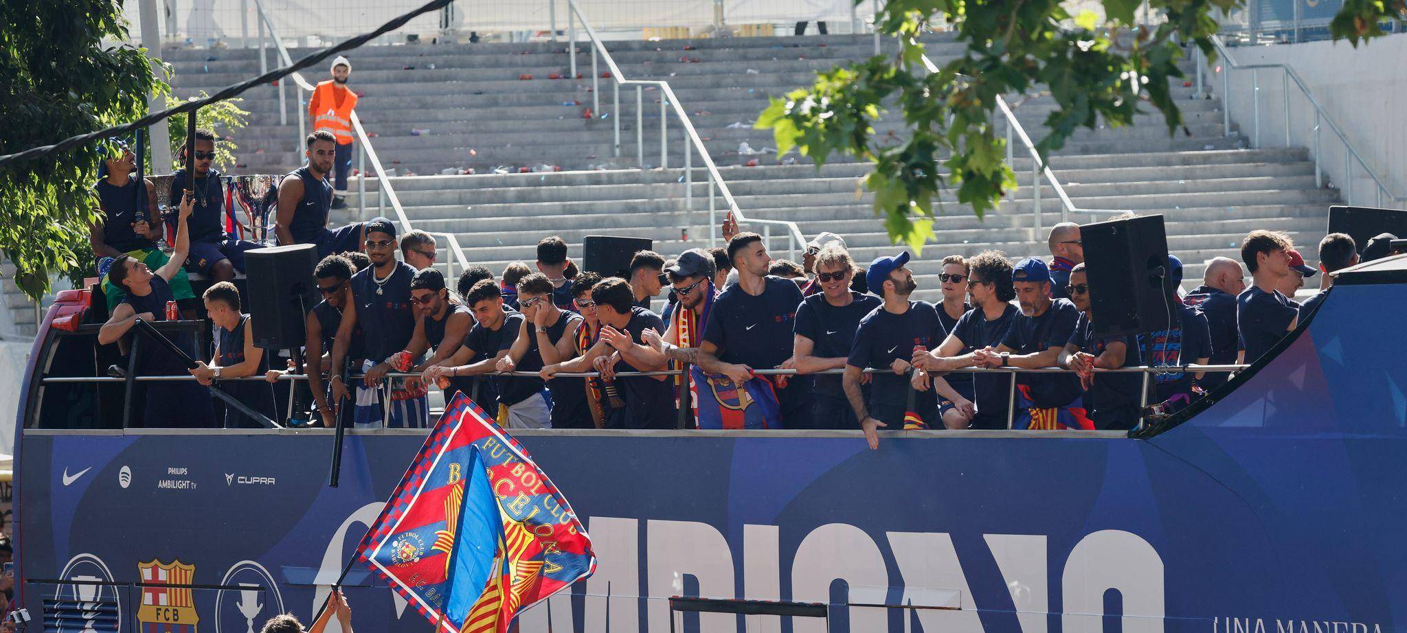 FC Barcelona feiert den Meistertitel in Spanien