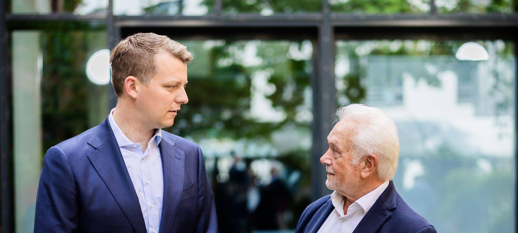 Henning Höne und Wolfgang Kubicki