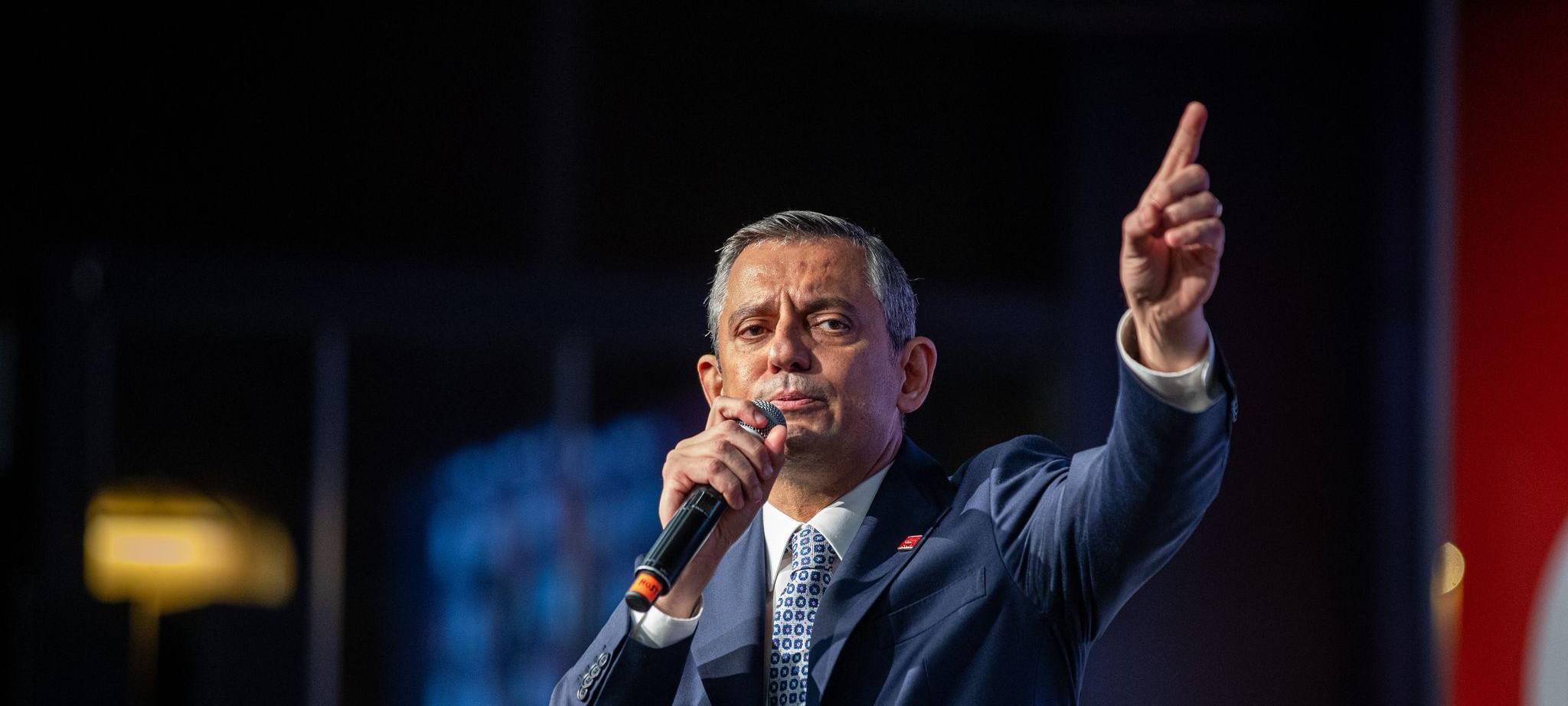 CHP Parteichef Özgür Özel