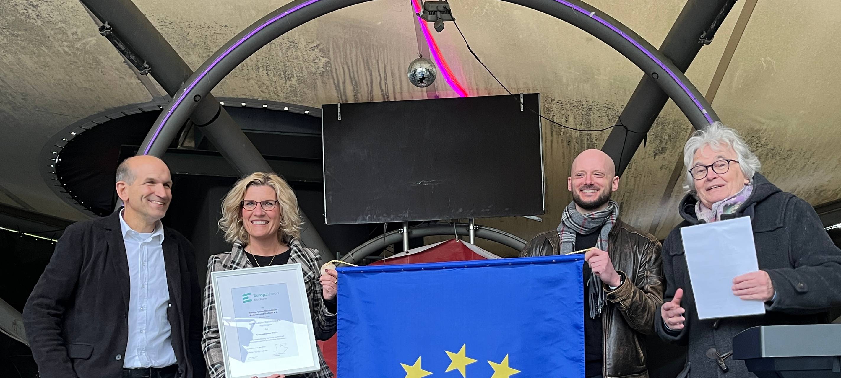 Hattingen: Gymnasium Waldstraße macht sich für Europa stark