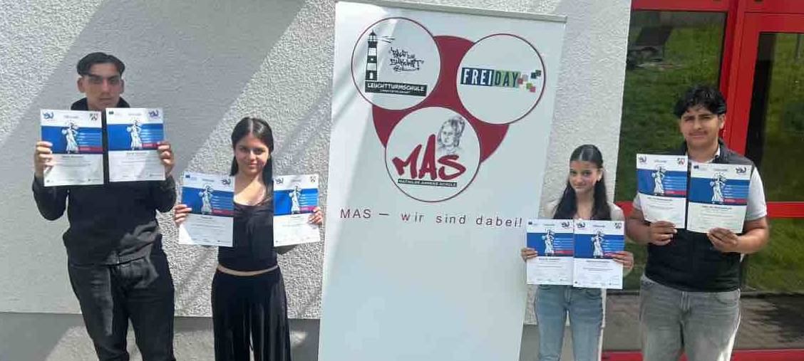 Sprockhöveler Schule bei Europa-Wettbewerb erfolgreich