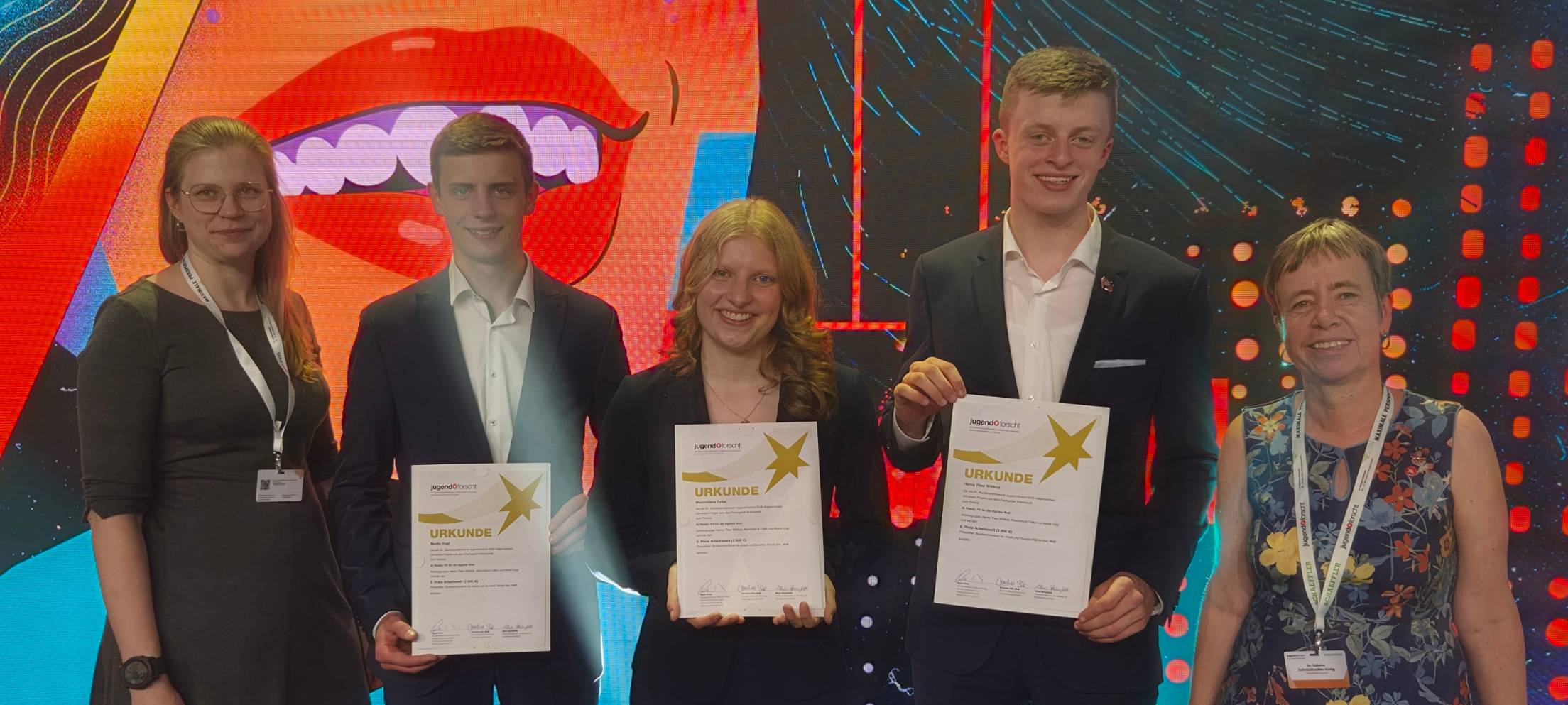 Hattinger Gymnasiumstrio gewinnt bei "Jugend forscht"