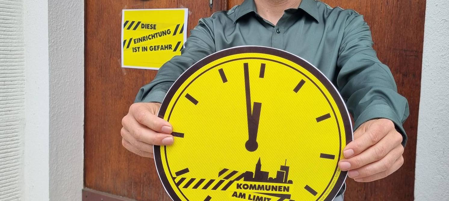 Städte machen auf Finanzlage aufmerksam