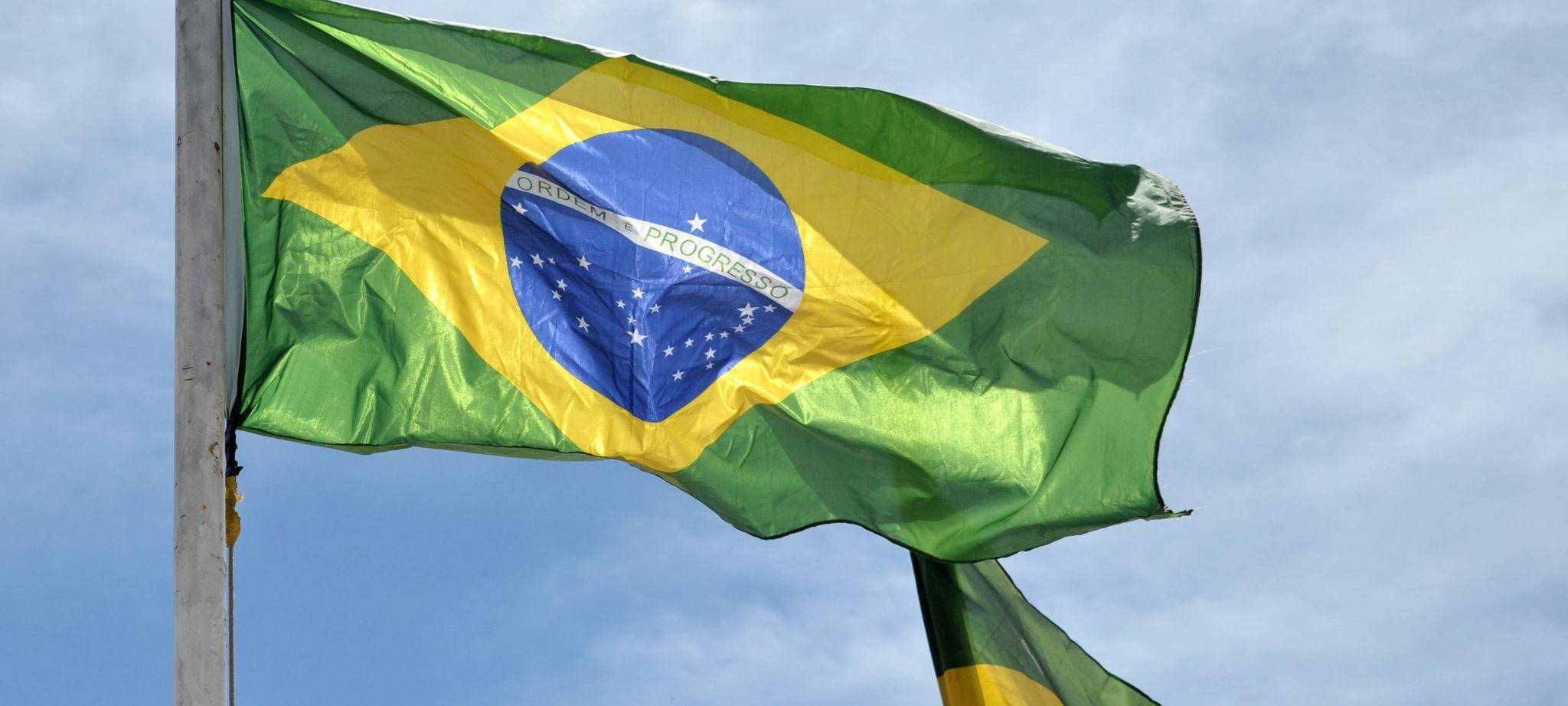 Brasiliens Nationalflagge