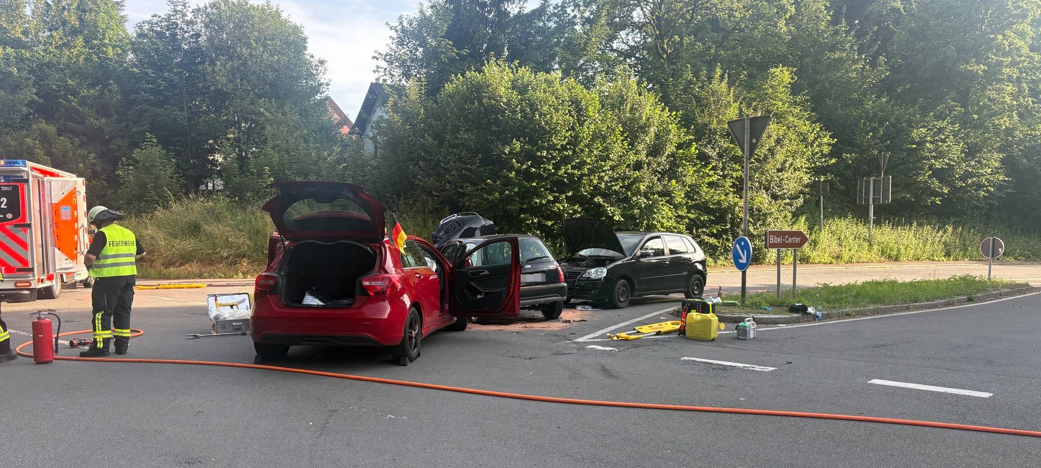 Mann bei Unfall in Breckerfeld lebensgefährlich verletzt