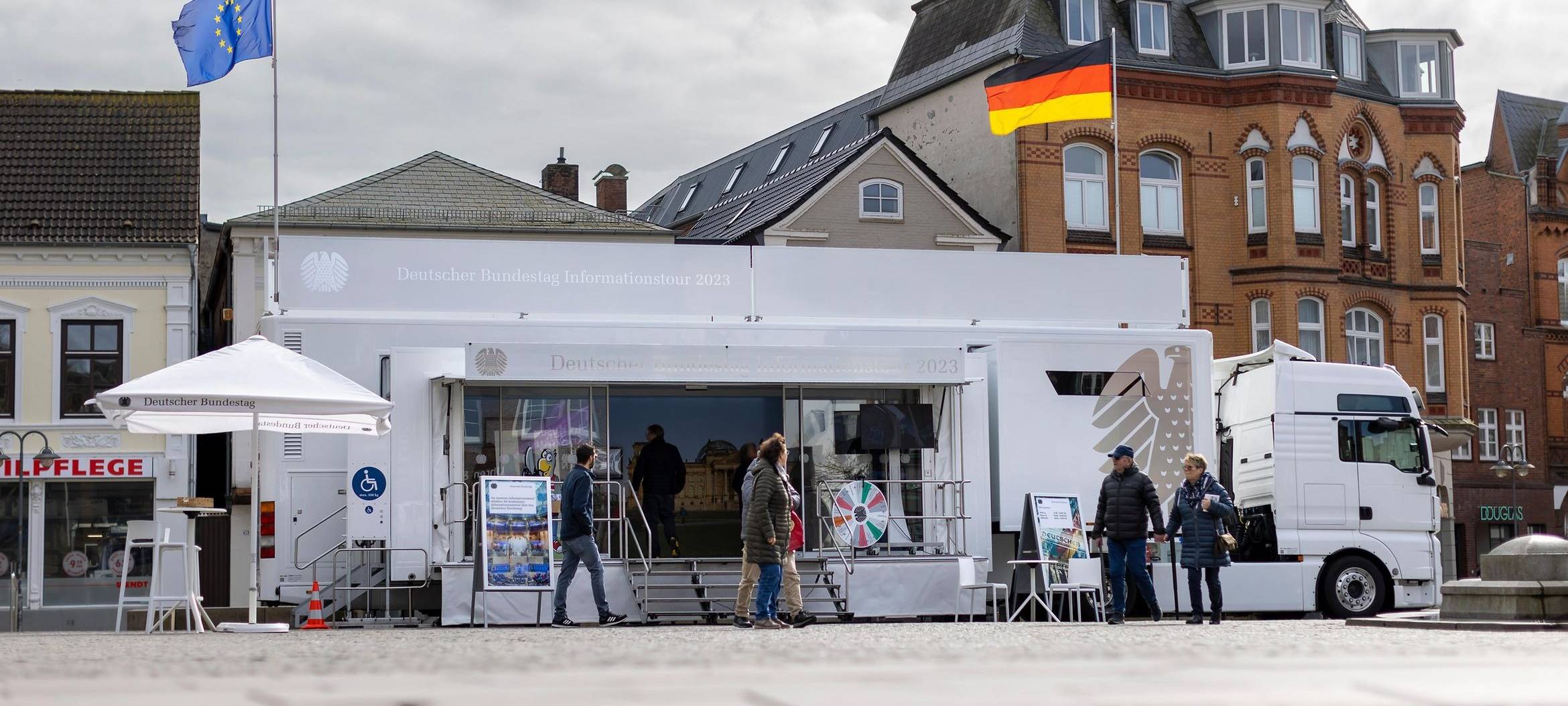 Das Infomobil des Bundestags