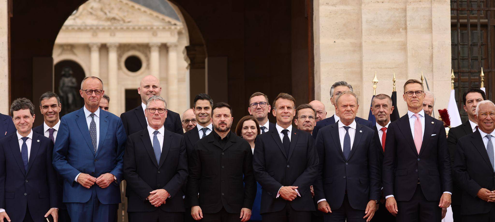 Treffen der sogenannten Koalition der Willigen