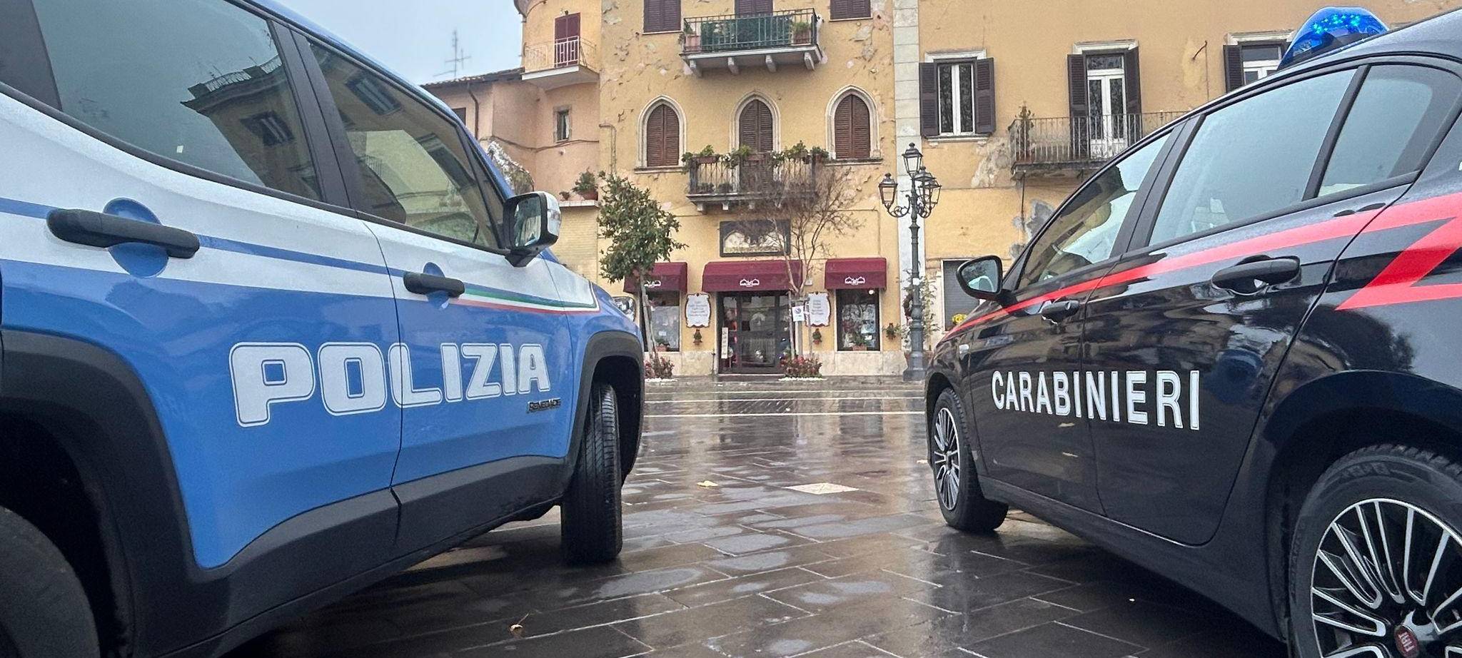 Autos der italienischen Polizei