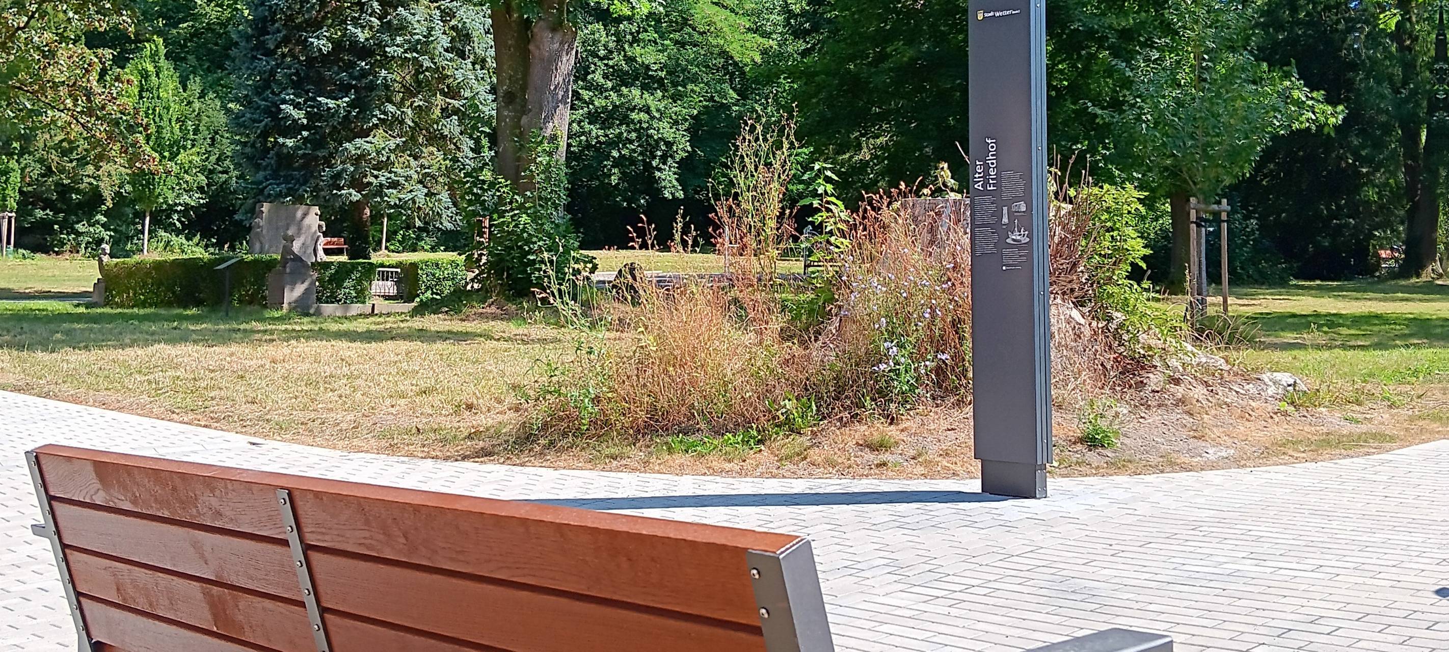 Park am Alten Friedhof jetzt Mehrgenerationenpark