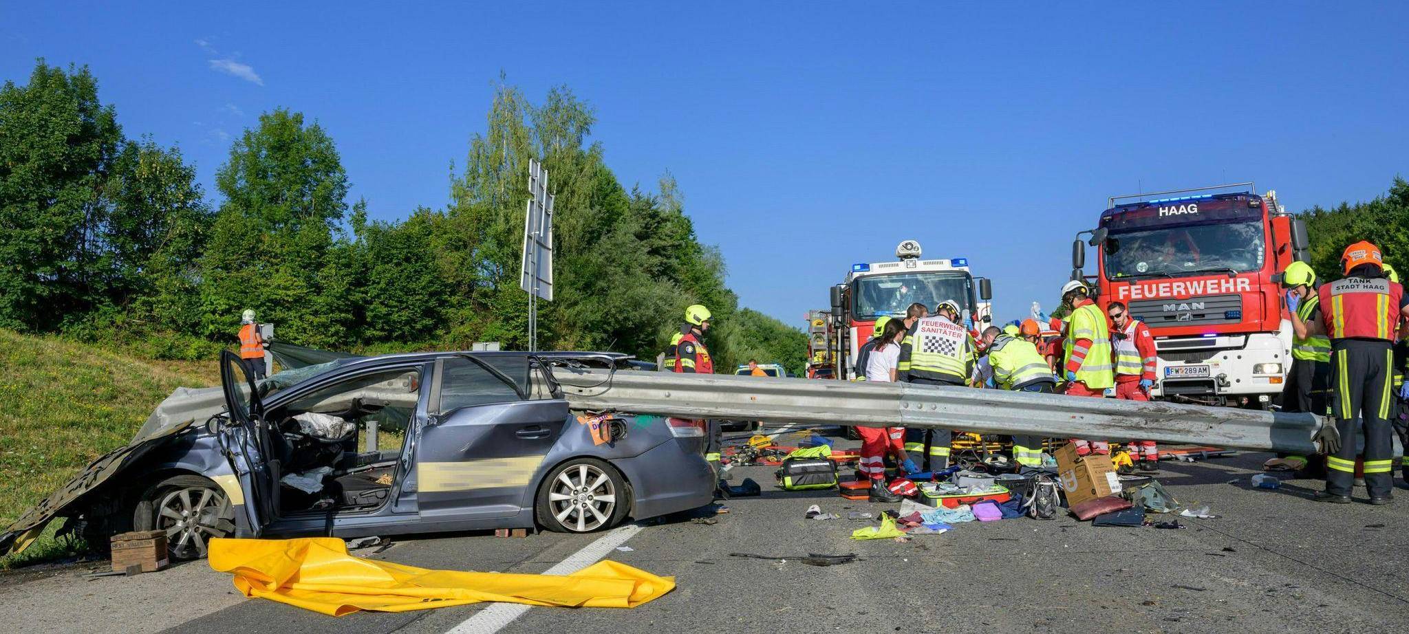 Unfall in Österreich
