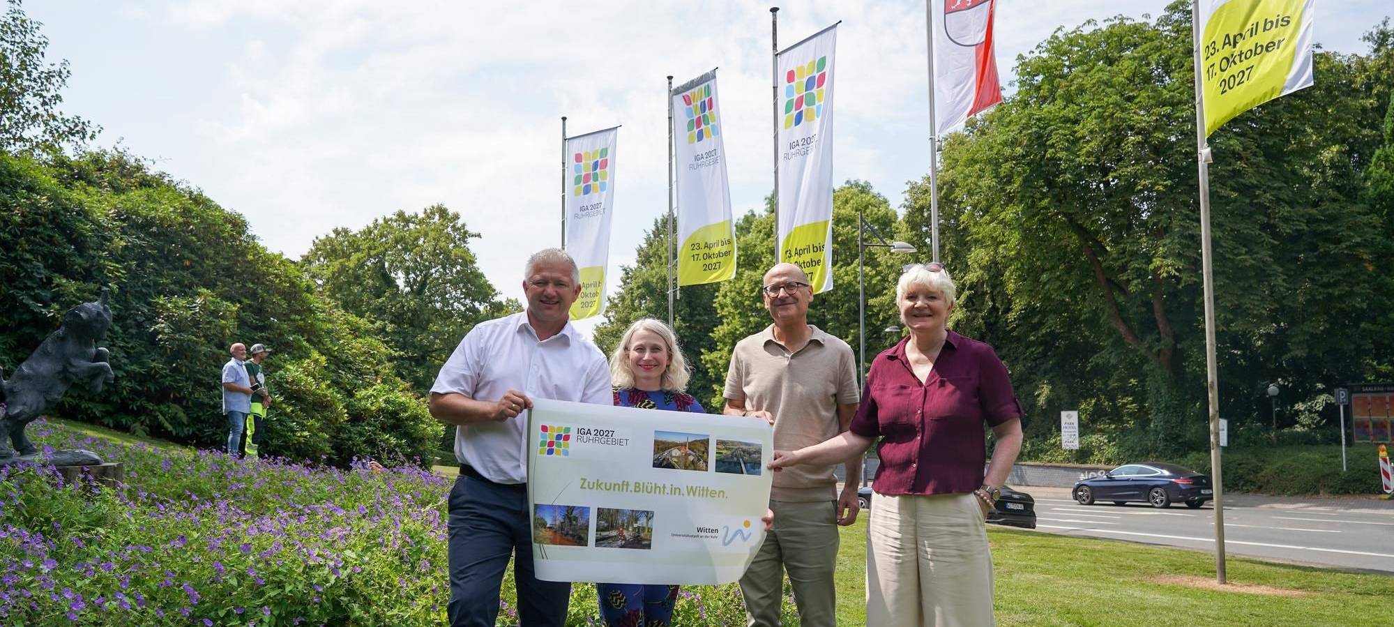 IGA 2027: Erste Baumaßnahme in Witten startet