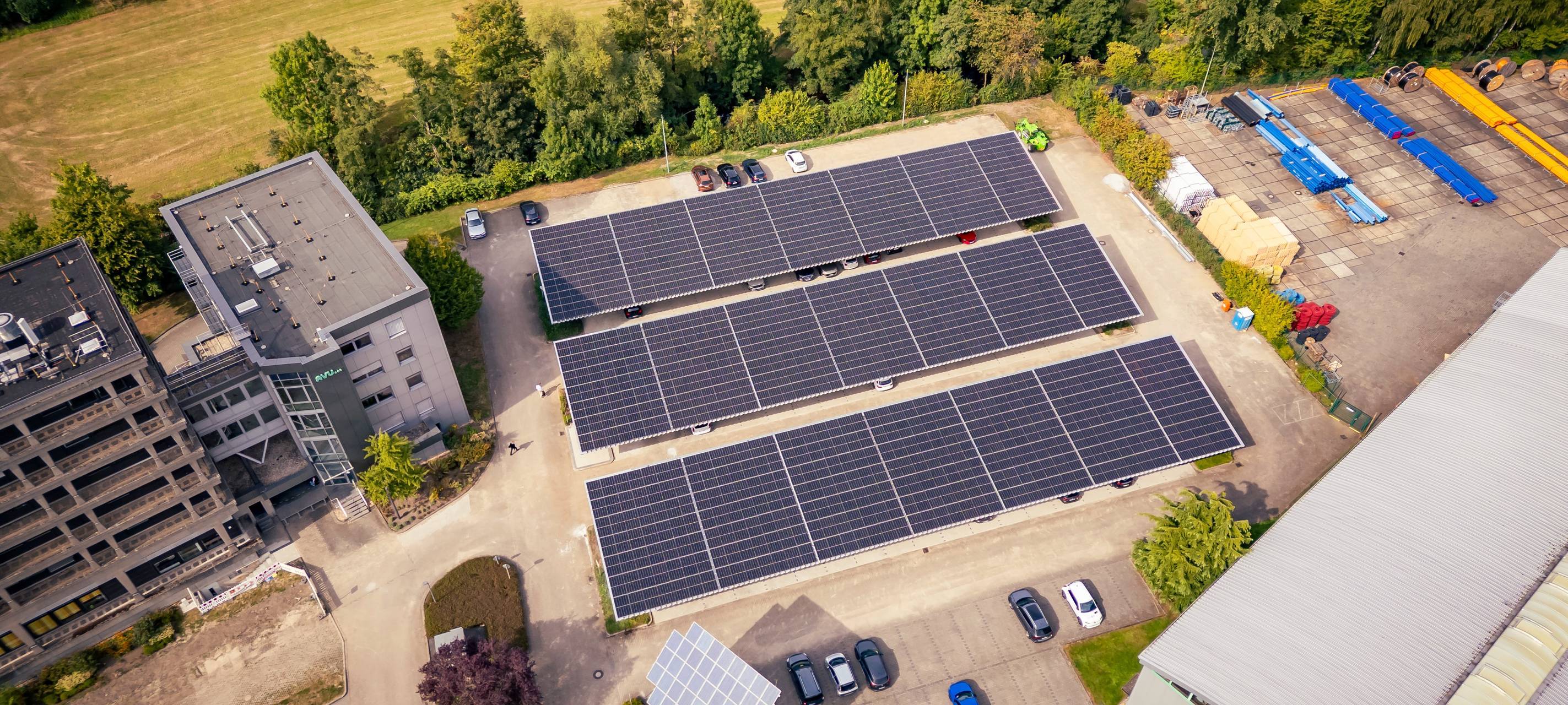 Solar-Carport der AVU in Gevelsberg soll Vorbild sein