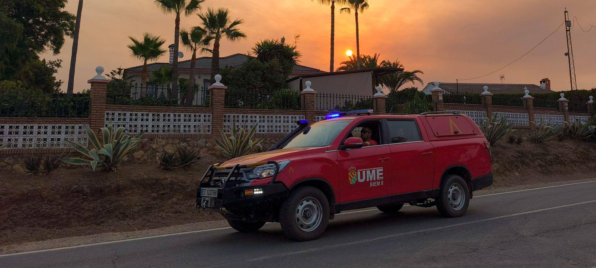 Waldbrand in Spanien