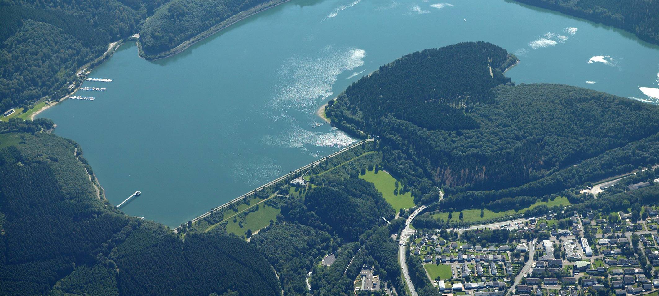 Ruhr im Juli fast ausgetrocknet
