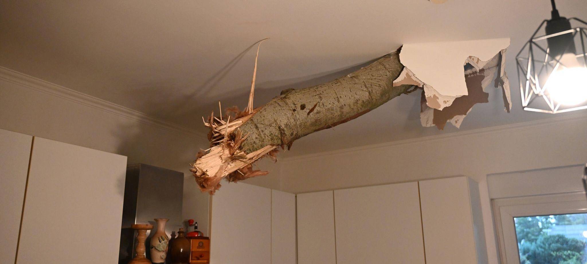 Unwetter in Fürstenwalde