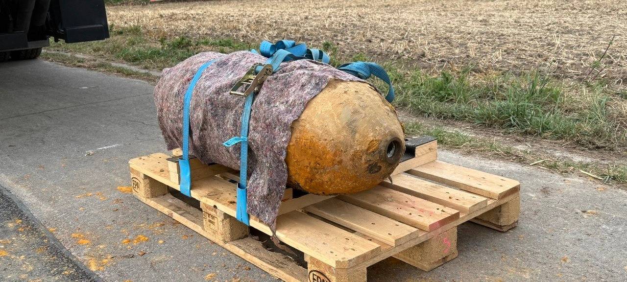 Bombenfund auf der Wittener Stadtgrenze