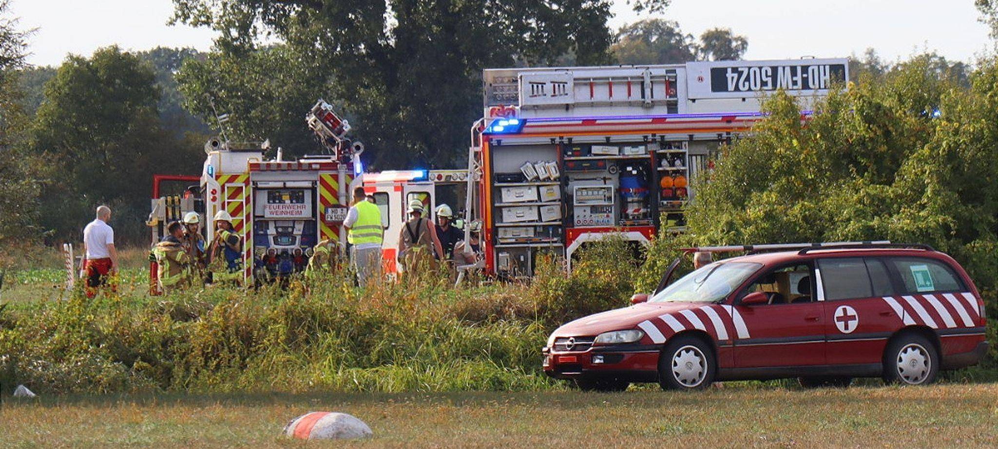 Schwerer Unfall bei Flugschau