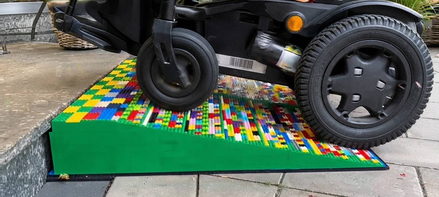 Lego-Rampe für Rollstuhlfahrer: Ehrenamtliche packen in Ennepetal an