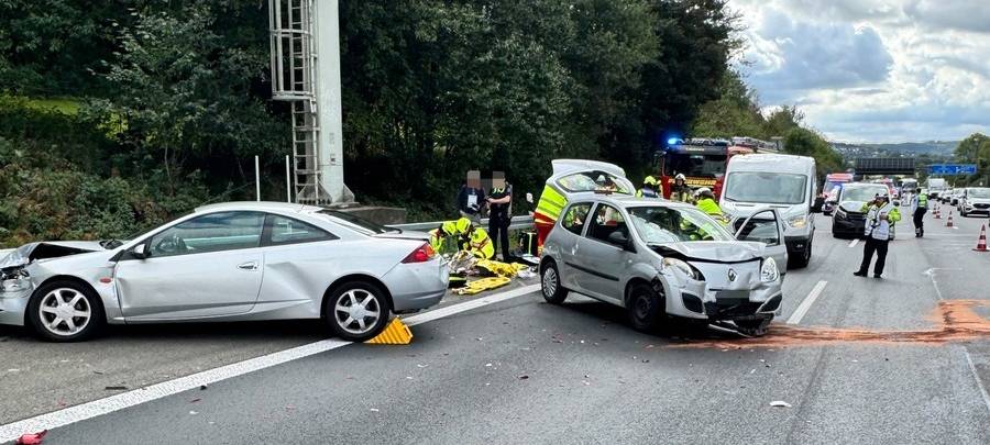 Schwerer Unfall auf A1 bei Schwelm